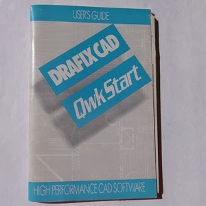 Drafix CAD QwkStart User’s Guide High Performance CAD Software Manual Book - Picture 1 of 12