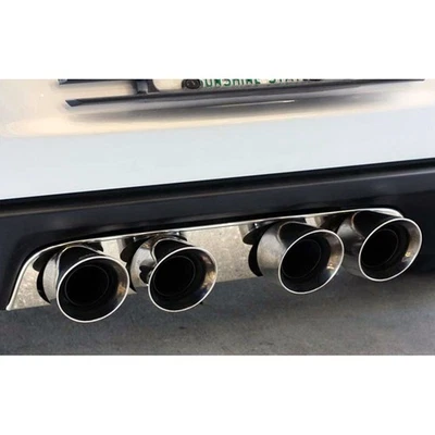 Panel de escape ACC para Corvette 2005-13 con escape Corsa 4.0' doble 4 puntas pulido Foto 1 de 4