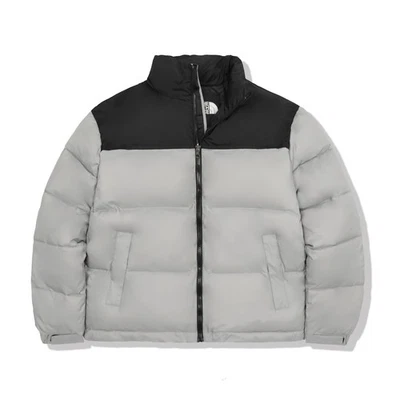 Winter and autumn couple's down and cotton coat with loose and thick design - Image 1 of 4