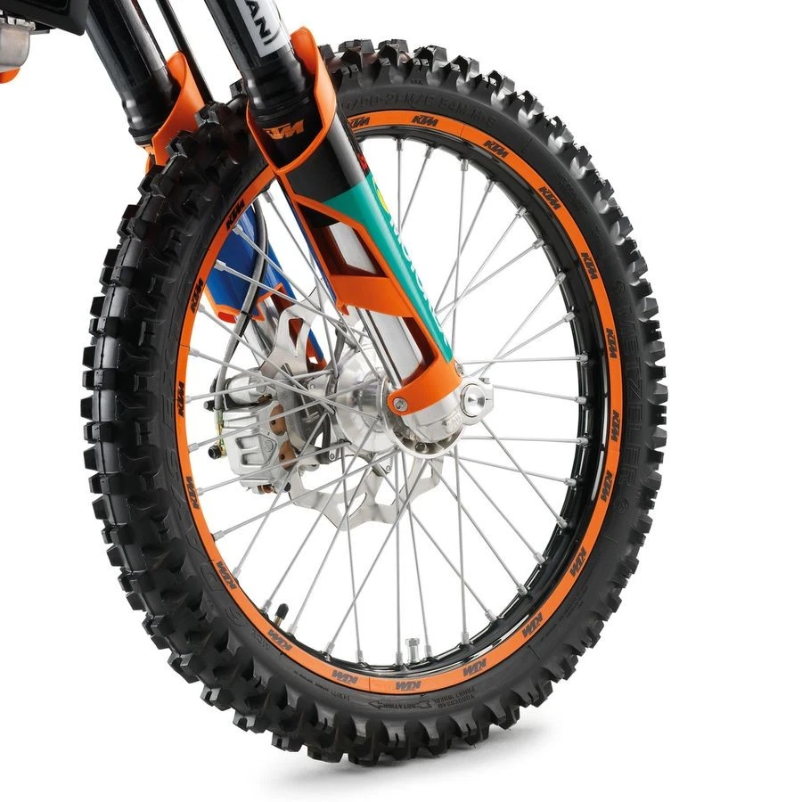 Conjunto de adesivos aro KTM PowerParts - Laranja, 21"/18", 21"/19" 78009099000 - Imagem 1 de 3