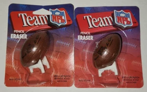 Football Eraser NFL ( set of 2 ) - Picture 1 of 3