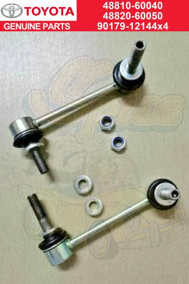 Toyota Lexus Genuine New Front Stabilizer Links 4Runner FJ Cruiser Prado GX470 - Image 1 of 1