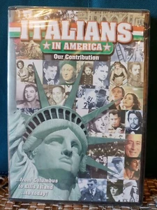 ITALIANS IN AMERICA: Our Contribution (DVD, 2008) NEW, Sealed - Picture 1 of 2