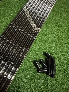 9 x NS Pro 1150GH Tour Stiff Iron Shaft 5-PW + 3 Extra Wedge .355 Taper Tip - Picture 1 of 3