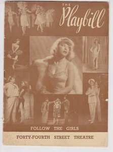 Playbill Follow The Girls 1945 Jackie Gleason - Picture 1 of 1