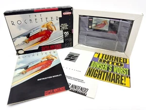 The Rocketeer SNES Super Nintendo 1991 Auténtico CIB Walt Disney Software IGS - Imagen 1 de 13