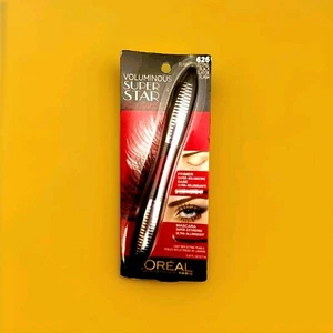 NEW L'OREAL Voluminous Super Star Red Carpet Black Mascara & Primer Loreal 626 - Picture 1 of 5