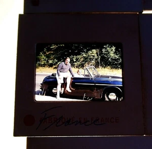 1958 35mm Kodachrome Photo Slides Rome France Italy Versailles Naples Roadster - Picture 1 of 8