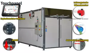 Gas Umluft Einbrennofen Pulverofen NEU SGS-O !! NEU !! - Bild 1 von 10