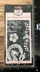 RARE Tattoo Junkie Precision Body Art Stencils Dream Design High-Definition Shee - Picture 1 of 3