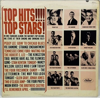 "Who's News!" Top Hits Top Stars Mono LA 1962 NP2 NP1 LP Vinyl Record Jazz Album - Image 1 of 4