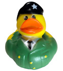 Free Ship - Military Seargeant W Black Beret Cruising Rubber Duck Collectible 2"