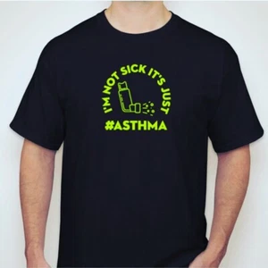Asthma T Shirt / Funny Shirts / I Have Asthma / Adult Small - Picture 1 of 2