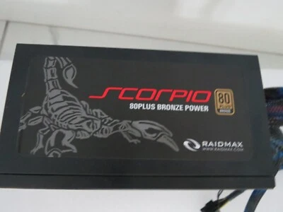 Original RAIDMAX Scorpio Series 635 Watts 80 Plus Bronze ATX Power Supply - Image 1 of 4