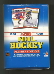 1990/91 Score BILINGUAL VERSION Hockey Box - 36 15-Card Packs - Picture 1 of 1