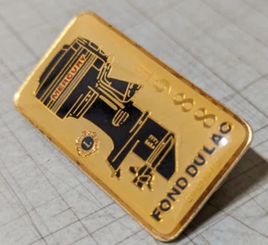 Vintage 1988 Mercury Outboard Fond du Lac WI Lions Pin - Bild 1 von 3