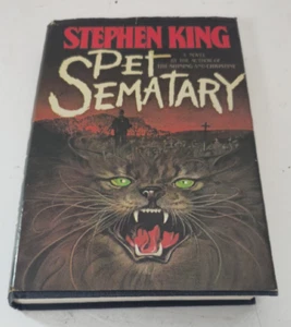 Stephen King PET SEMATARY Doubleday 1983 1st Edition Hardcover w Eratta Markings - Bild 1 von 24