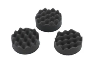 Connettore Finitura Pad Corrugato Nero 3 Pezzi Hook & Loop 32278 - Picture 1 of 1