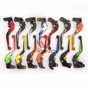 Palancas de freno de embrague CNC ajustables plegables extensibles para DR650S/SE 1994-2010 1995 1996 97 - Imagen 1 de 37