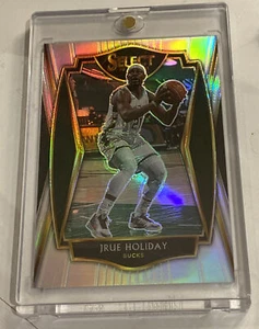 ๐Jrue Holiday Silver Parallel Holo New 2021 Select Concourse Milwaukee Bucks ๐ - Picture 1 of 2