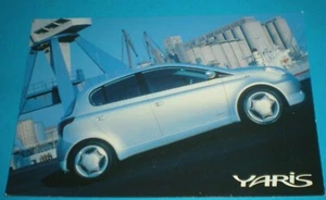 Yaris Toyota automobile CARTOLINA non viaggiata - Foto 1 di 2