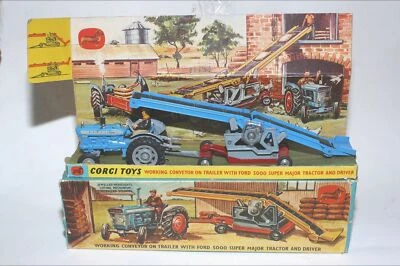 Corgi GS 47 Conveyor with Ford 500 Super Major Tractor, VNM  in Original Box - Image 1 of 4