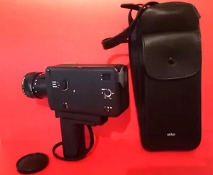 Braun Nizo 116 Super 8 Movie Camera And Original Case Good Condition - Picture 1 of 8