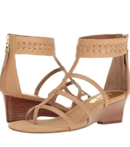 Ralph Lauren 100% leather upper "Meira" sandal Size 10B MSRP $129 - Picture 1 of 14