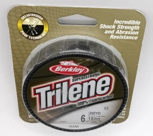 Línea Berkley Trilene 100 % fluorocarbono 6# X 200 yardas transparente - Imagen 1 de 2