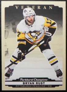 2022-23 22/23 Parkhurst Champions VETERAN #57 Bryan Rust Pittsburgh Penguins - Picture 1 of 2