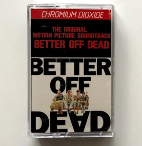 Vtg 1985 BETTER OFF DEAD album MOVIE SOUNDTRACK Cassette TESTED Tape OG - Picture 1 of 4