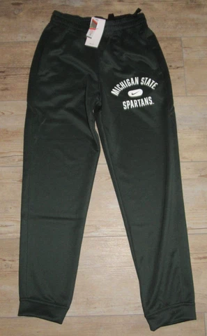 Nike Michigan State Spartans Dri-FIT Sweatpants Warm-up Pants size Men's Small Cover