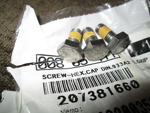 NOS Sea Doo OEM Hex Cap Screw 11-14 GTI GTS 12-14 GTR 12 & 14 RXP 207381660 QTY3 - Picture 1 of 1