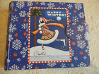 Mary Engelbreit Small Photo Album Blue Cover With Ice Skater 