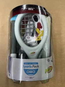 Nerf Sports Pack for Nintendo Wii (Tennis, Golf, Baseball) - NEW Package - Picture 1 of 3