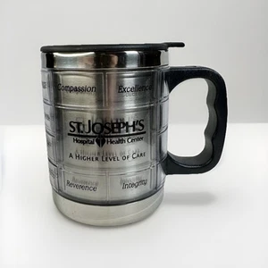 Unused St Joseph Hospital Health Center Thermos Mug Stein Discontinued BRAND NEW - Picture 1 of 11