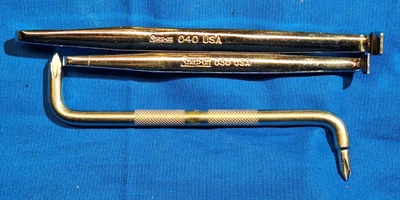 Snap-on Tools 3 件偏移螺丝刀套装 040, 030 开槽 & 012C Philips — 第 1/4 张图片