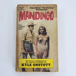 Mandingo Kyle Onstott 1958 USA Pre-Civil War Southern Slave Breeding Farm book - Picture 1 of 17