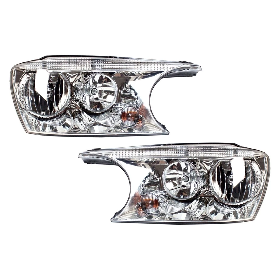 For Buick Rainier 04-07 Headlight Set Driver & Passenger Side Replacement - Изображение 1 из 1