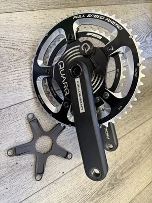 Cannondale Hollowgram Crankset w/ Quarq Power Meter and FSA 53 / 39 - 170mm - Image 1 of 4