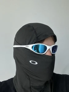 Vintage Oakley Minute white blue Sunglasses Gorpcore Outdoor Y2K rare plate - Picture 1 of 14