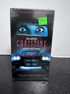 CHRISTINE (1983) VHS 1999 John Carpenter Stephen King Horror Story NEW & SEALED - Picture 1 of 6