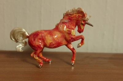 Breyer Pferd Modellpferd Stablemate OOAK Decorator Custom Repaint Connemara Mare - Bild 1 von 4