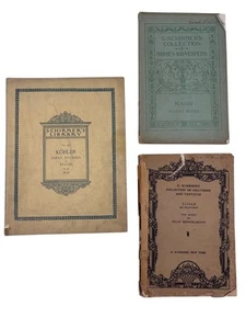 LOTE de Partituras G. Schirmers Kohler Primeros Estudios Misas Vísperas Mendelssohn - Imagen 1 de 23