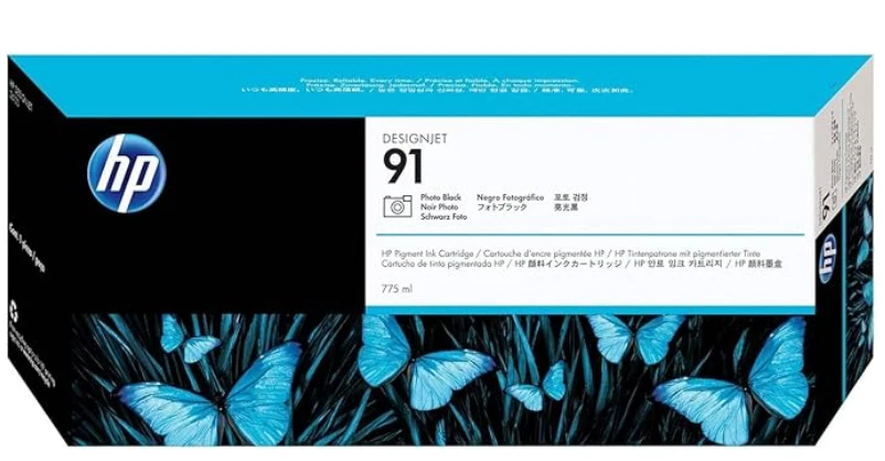 HP 91 Negro Fotografico (Photo) Cartucho de Tinta Original - C9465A - Imagen 1 de 1