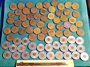 Junk Drawer Lot 75 Connecticut Turnpike & Garden State Transit Toll Fare Tokens - Picture 1 of 6