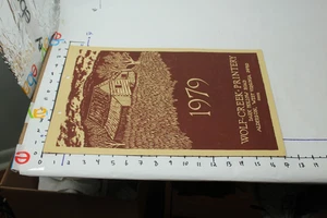 1979 Wolf Creek Printery Alderson, West Virginia small press calendar - Picture 1 of 9