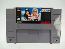 Wayne's World SUPER NINTENDO SNES GAME Tested + Working & Authentic!