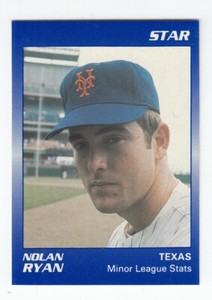 Nolan Ryan 1990 Star Co. ML Baseball Set Card #2 of 11