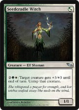 Seedcradle Witch x4 Shadowmoor MtG NM